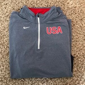 1/4 Zip Nike USA Jacket